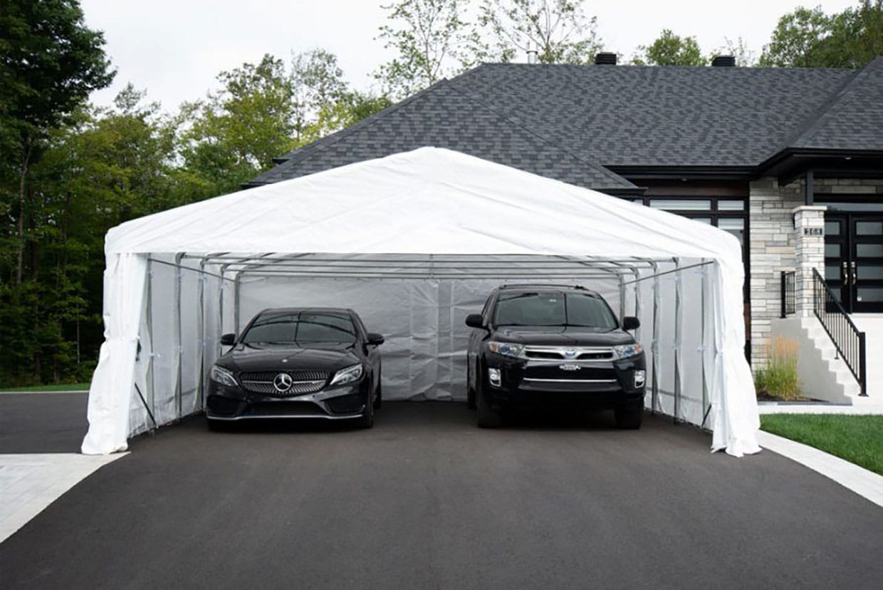 Installation ou Démontage d'abris d'auto hiver  Montreal et Laval