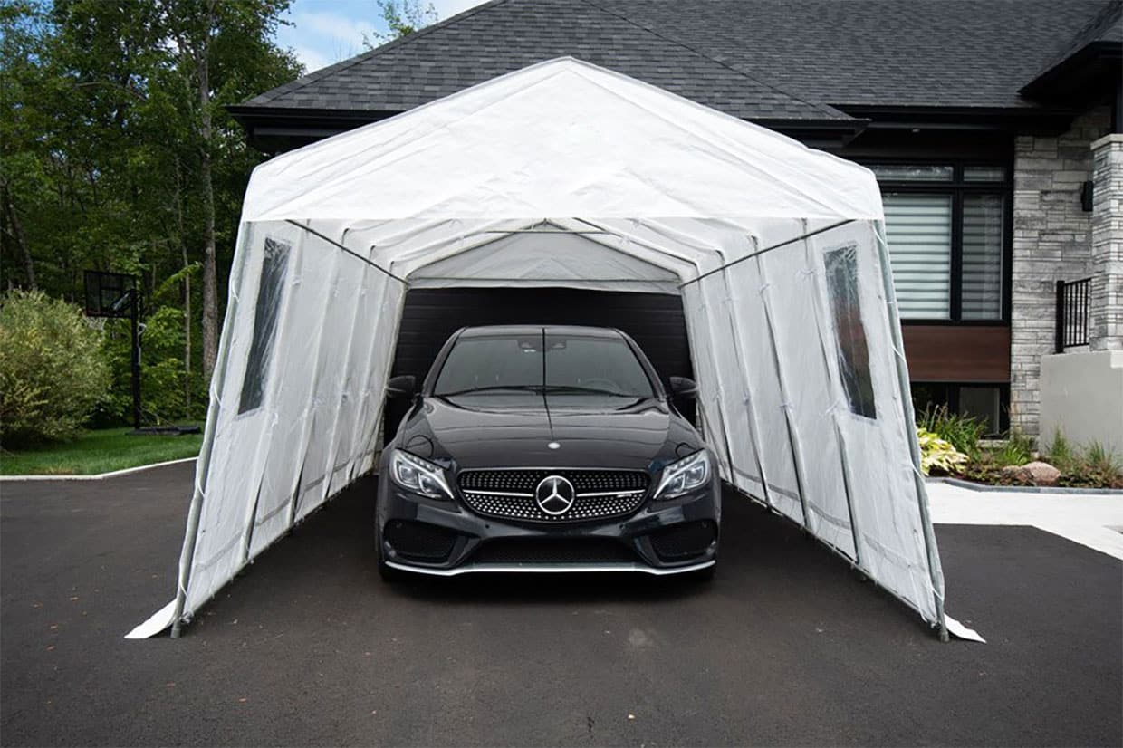 Installation ou Démontage d'abris d'auto hiver  Montreal et Laval