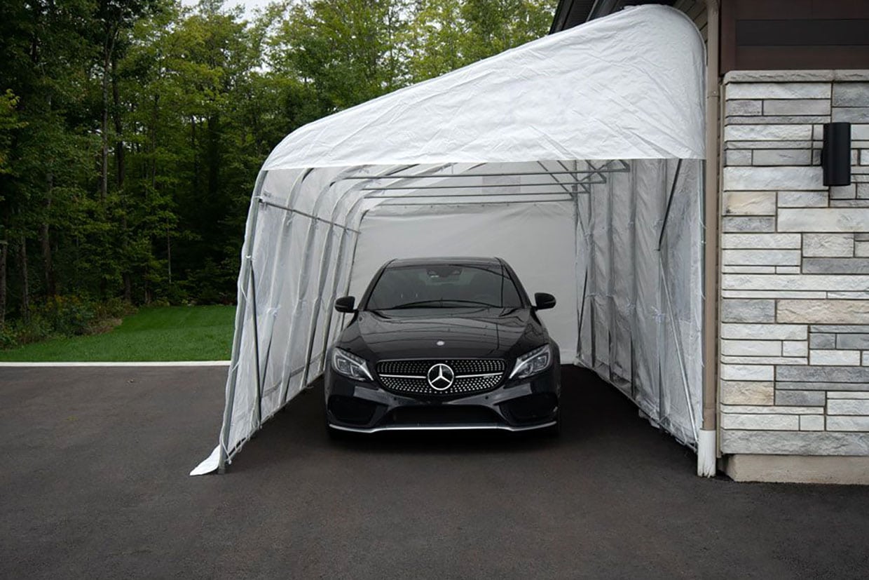 Installation ou Démontage d'abris d'auto hiver  Montreal et Laval